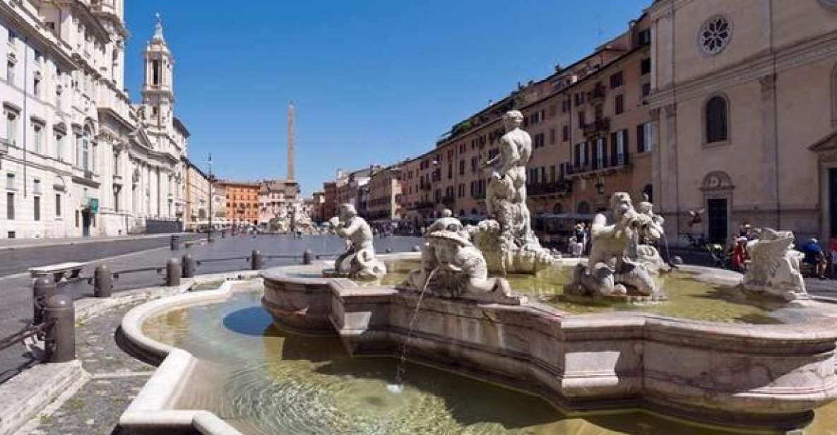 Rome: Fountains and Squares, Half Day Tour with Tasting - Starting at Hotel Hassler Roma: a simple meet-up that keeps you on time