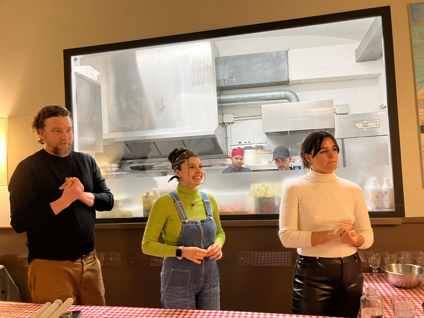 Rome: Fresh Pasta Making and Tiramisu Dessert Master Class - Eating What You Make: Wine Included, Plus a Real Meal Moment