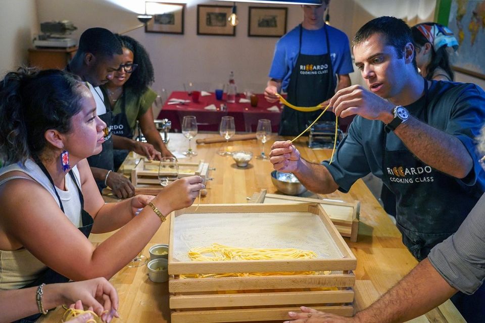Rome: Fresh Pasta-Making Class with Italian Chef and Wine - Key highlights you’ll care about