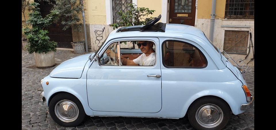 Rome: Full-Day Classic Fiat 500 Rental - Stop 2: Your self-guided Rome day behind the wheel