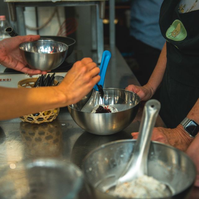 Rome: Gelato Masterclass with Live Chief and Tastings - The gelato lineup: fiordilatte first, then stracciatella and fruit ice cream