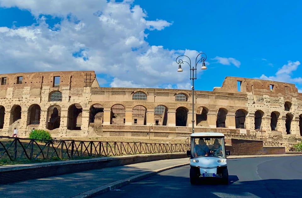 Rome : Golf cart tour & Professional Photoshoot - Vatican City area: big impressions in a short window