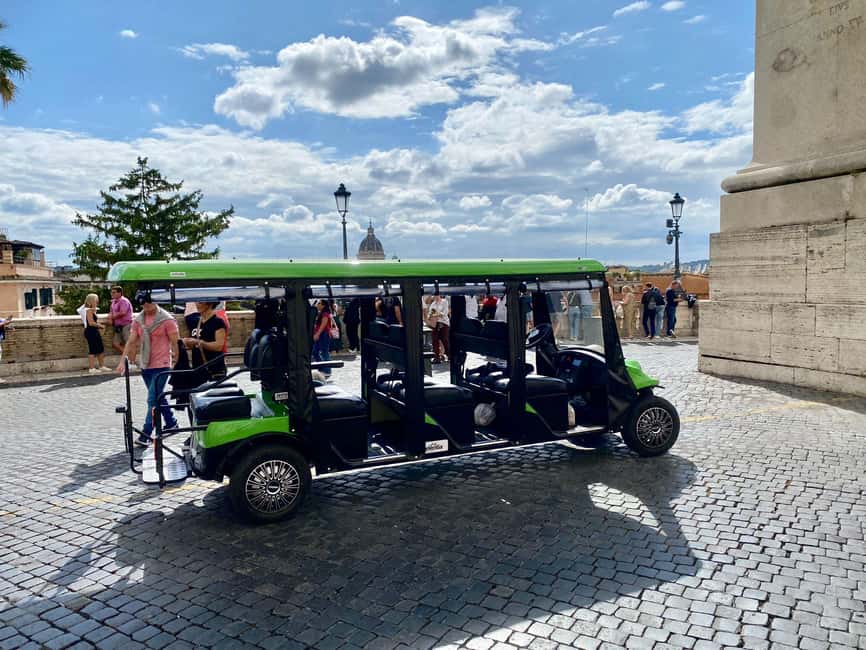 Rome: Golf Cart Tour with Artisanal Gelato Tasting - What the $66.61 Price Really Buys You