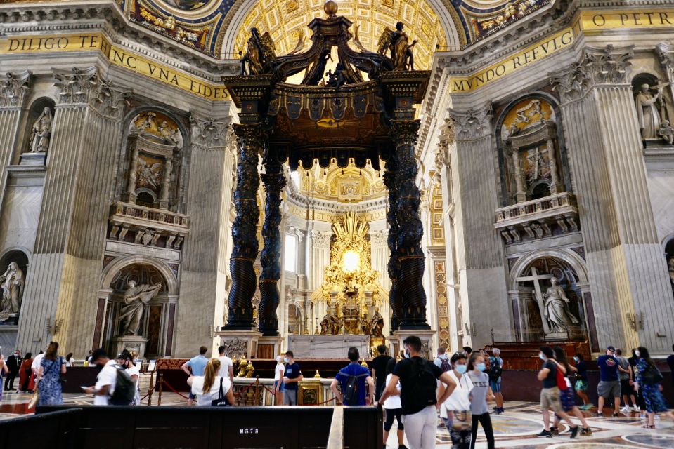 Rome: Guided Tour of St. Peter's Basilica, Grottoes & Square - Timing and value: what you’re really paying $22 for