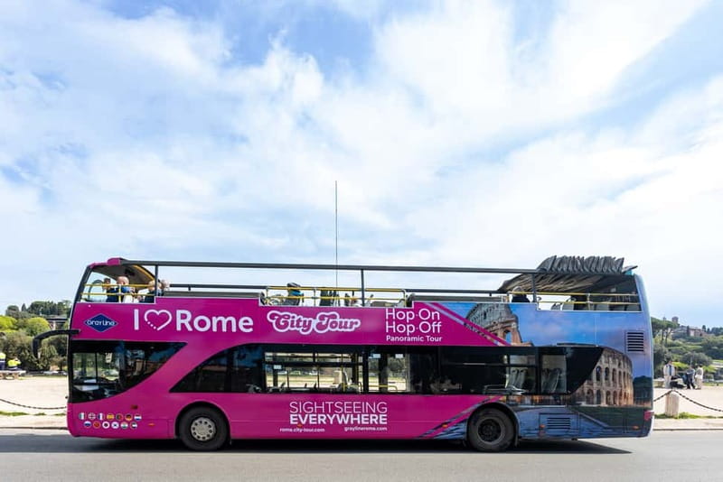 Rome: Hop-on Hop-off Sightseeing Bus Tour with Audioguide - Spanish Steps & the shopping streets: hop off, then climb if you feel like it