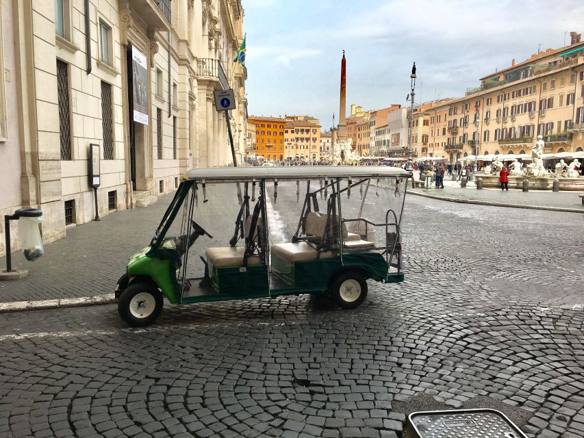 Rome: Imperial City Tour by Golf Cart with Optional Transfer - Circus Maximus and the Pantheon: big scale, fast connections