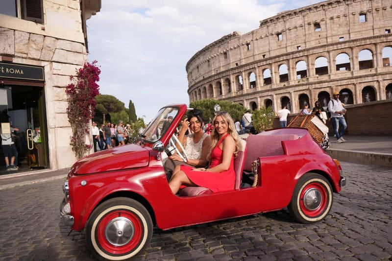 Rome in a Fiat Jolly: Exclusive Vintage Ride & Photo Tour - Why an open-top Fiat Jolly changes the whole Rome vibe