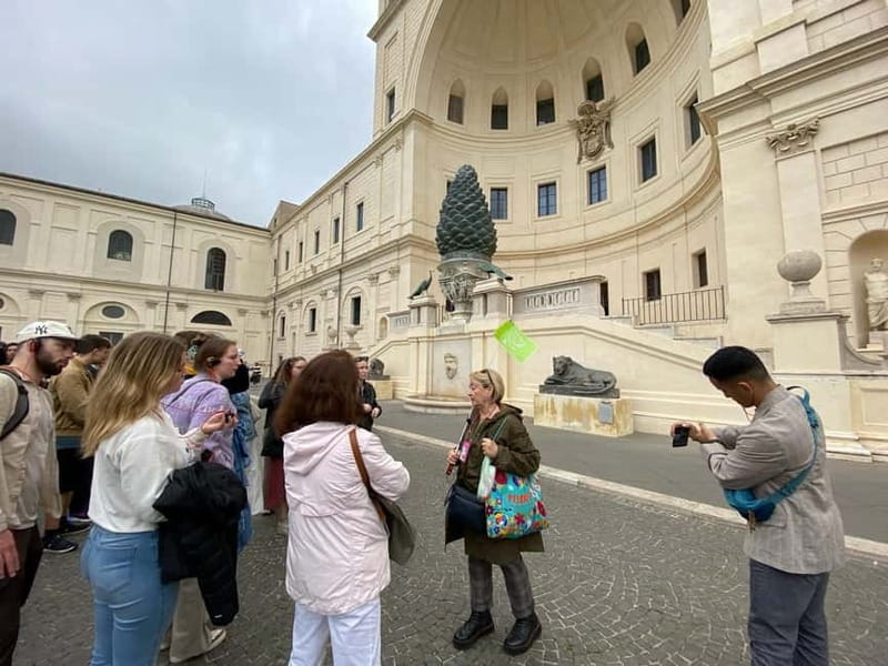 Rome: Majesty of the Vatican Small-Group Walking Tour - Headphones and radios: why they help in crowded rooms