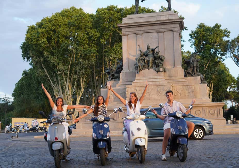 Rome: Night Photo Tour by Vespa with Aperol Spritz - Key highlights you’ll feel right away