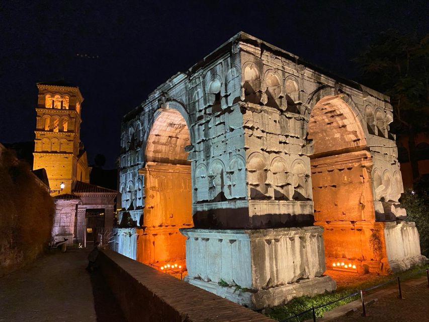 Rome: Night Tour by Golf Cart with Italian Dinner and Gelato - Practical tips so your evening runs smooth
