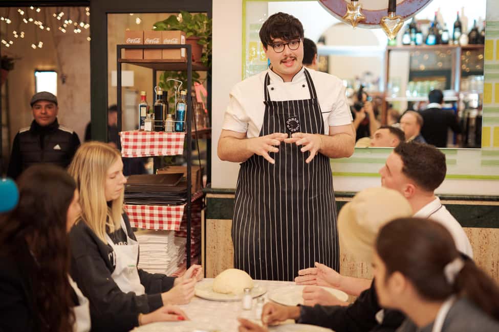 Rome: Pizza and Tiramisu Cooking Class in Piazza Navona - Meeting at Antica Trattoria Agonale: first steps and what you’ll be doing