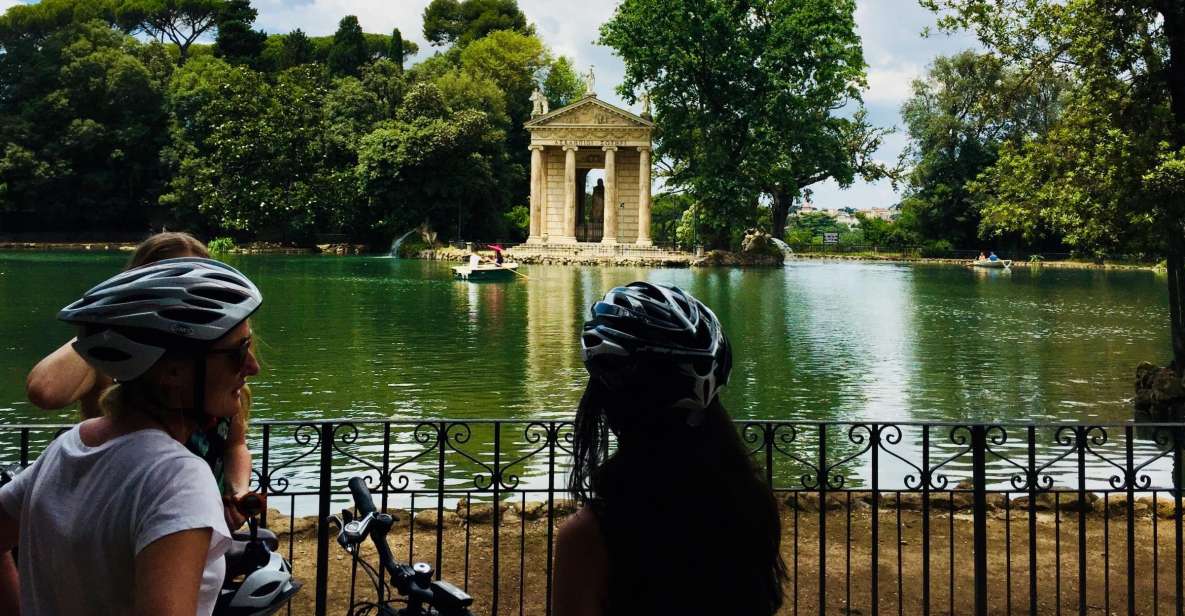 Rome: Private E-Bike Tour with Local Food - Food and wine stops: breakfast, plus a real lunch (or dinner) built in