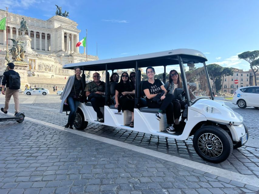 Rome: Private Golf Cart City Highlights Tour - Key highlights at a glance