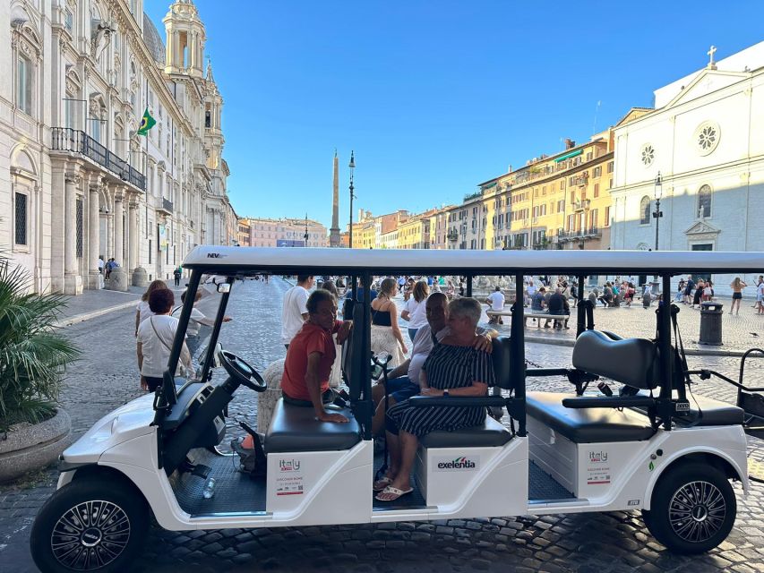 Rome: Private Golf Cart City Highlights Tour - Who should book this Rome golf cart highlights tour