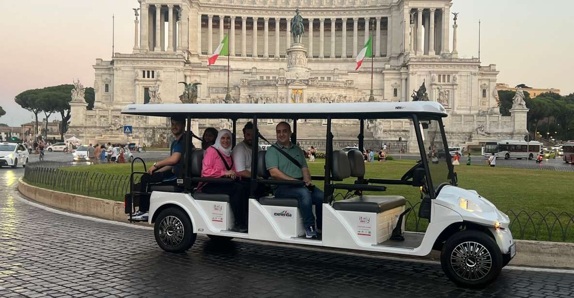 Rome: Private Golf Cart City Highlights Tour - Why a private eco golf cart tour makes Rome feel easier
