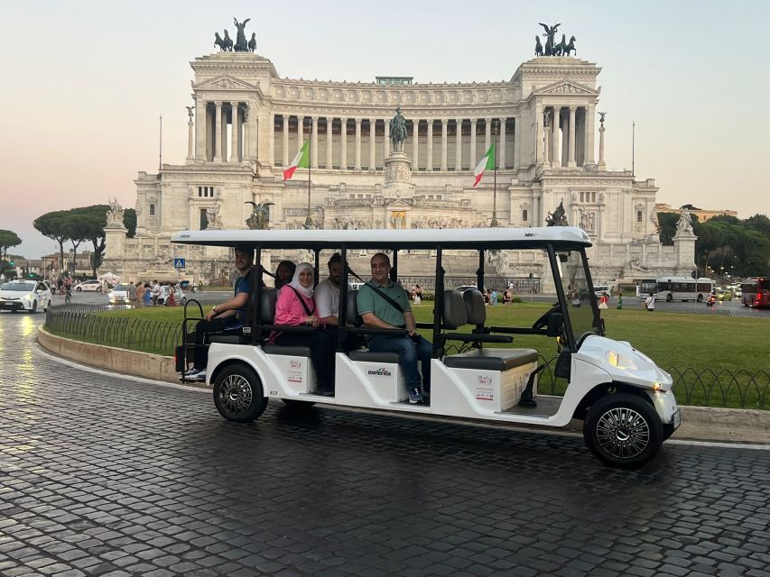 Rome: Private Golf Cart City Highlights Tour - What the live guide adds (including Andrea’s pacing)