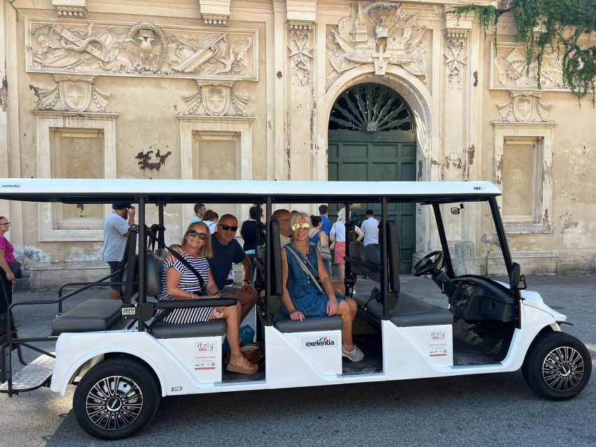 Rome: Private Golf Cart City Highlights Tour - Timing and trade-offs: how to think about the short stops