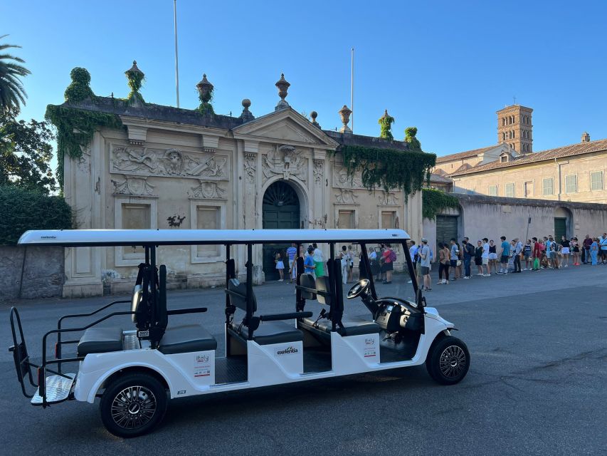 Rome: Private Golf Cart City Highlights Tour - Route flexibility: you can steer, not just ride