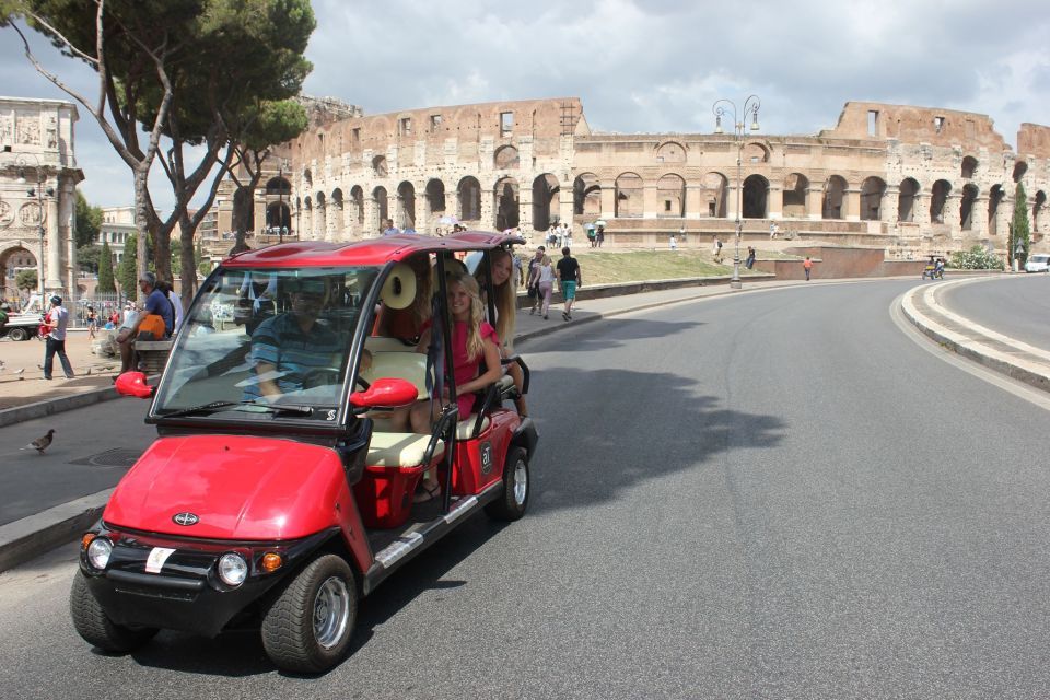 Rome: Private Guided City Highlights Tour by Golf Cart - Why a golf cart works better than a long Rome walk