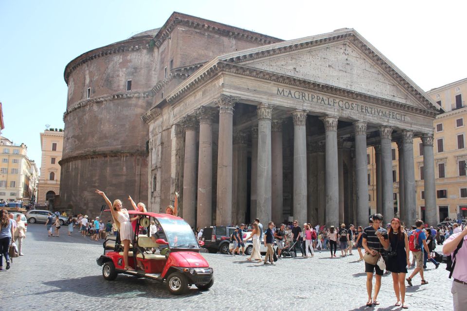 Rome: Private Guided City Highlights Tour by Golf Cart - Rome’s Seven Hills in 3 hours: Aventine and Celio