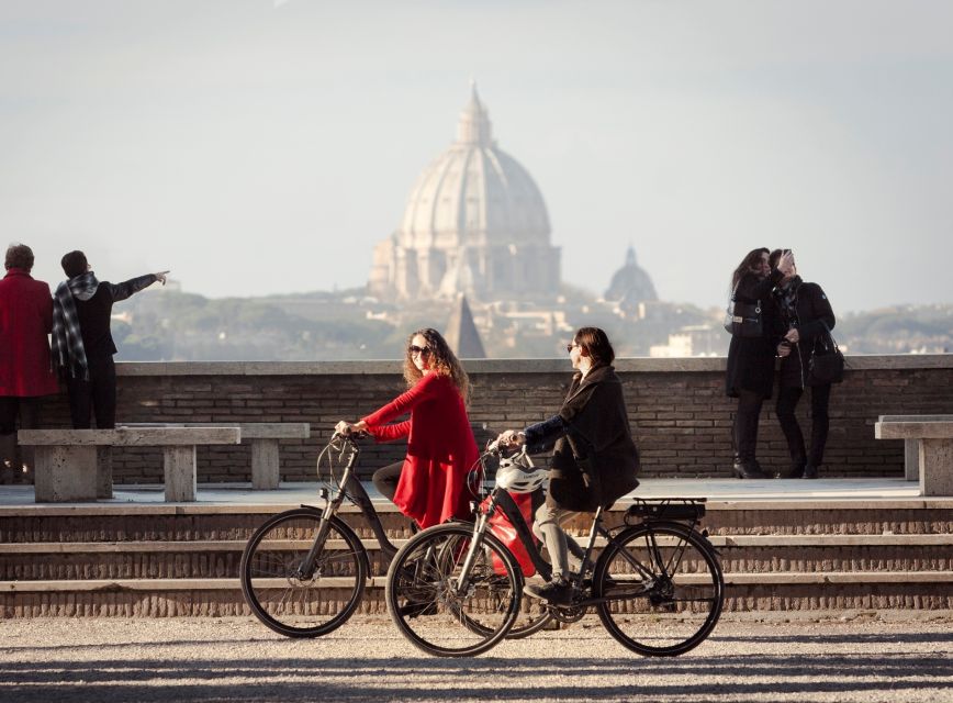 Rome: Private Half-Day Bike Tour with E-bike - Pace, traffic, and comfort tips for your 4 hours