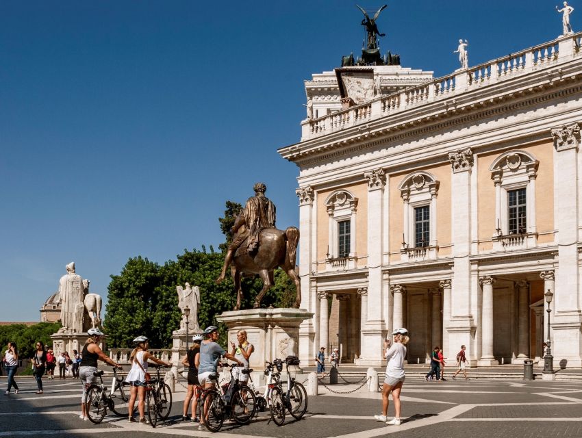 Rome: Private Half-Day Bike Tour with E-bike - The bikes, helmets, and the small details that make the ride smoother