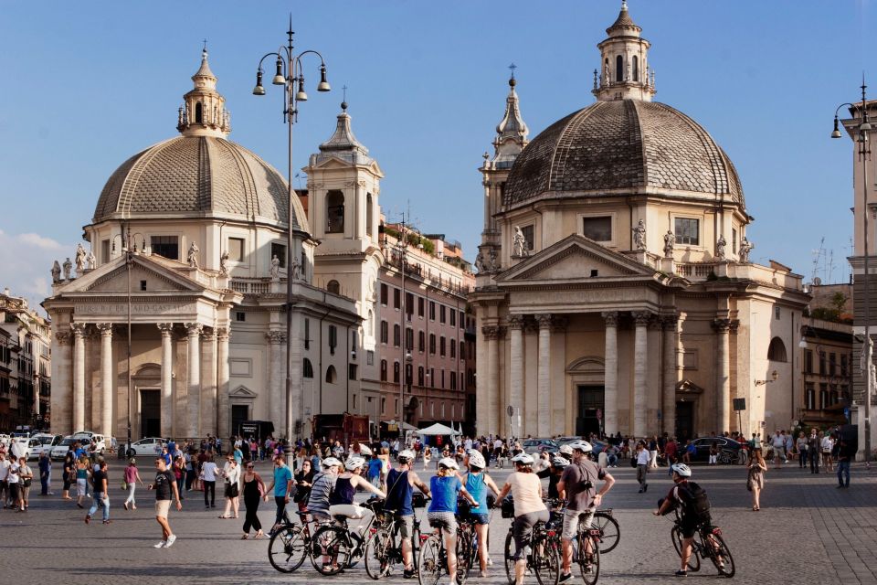 Rome: Private Half-Day Bike Tour with E-bike - Morning Itinerary 1: Colosseum to Roman Forum panoramas