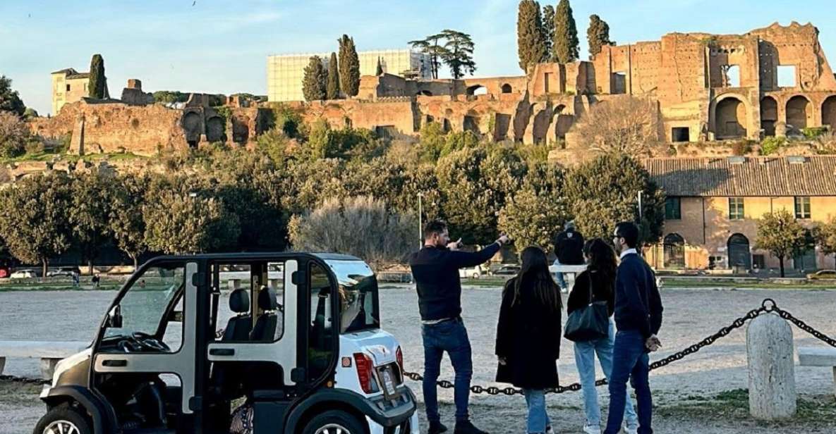 Rome: Private Tour by Golf Cart with Pickup - Circus Maximus and the Baths of Caracalla: seeing the city’s scale