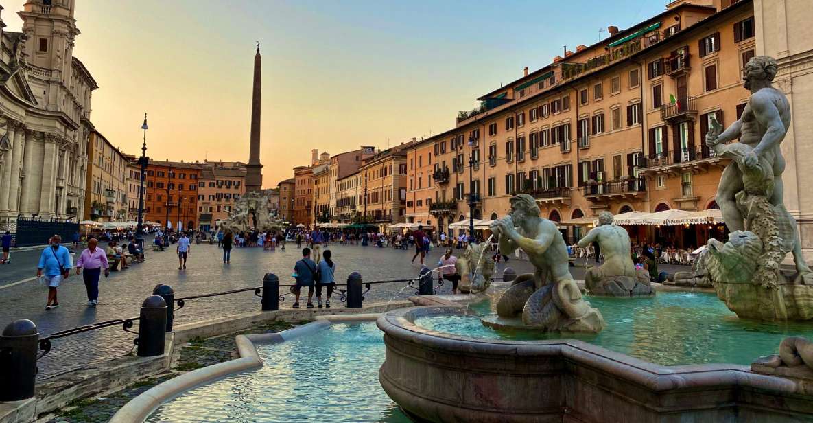 Rome: Private Tour of Navona Square with Undergrounds - Meeting Point at the Brazilian Embassy: get oriented quickly