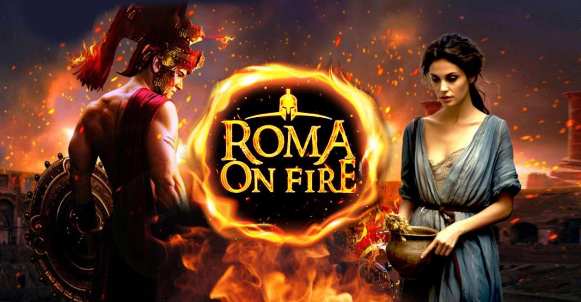Rome: Roma World Entry Ticket with Roma on Fire Live Show - The centerpiece: Roma on Fire in the Ben Hur film set