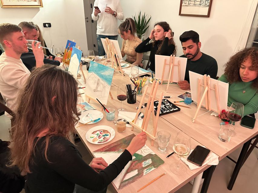 Rome: Small-Group Art Class with Wine - Your instructor and the small-group vibe: English guidance you can actually use