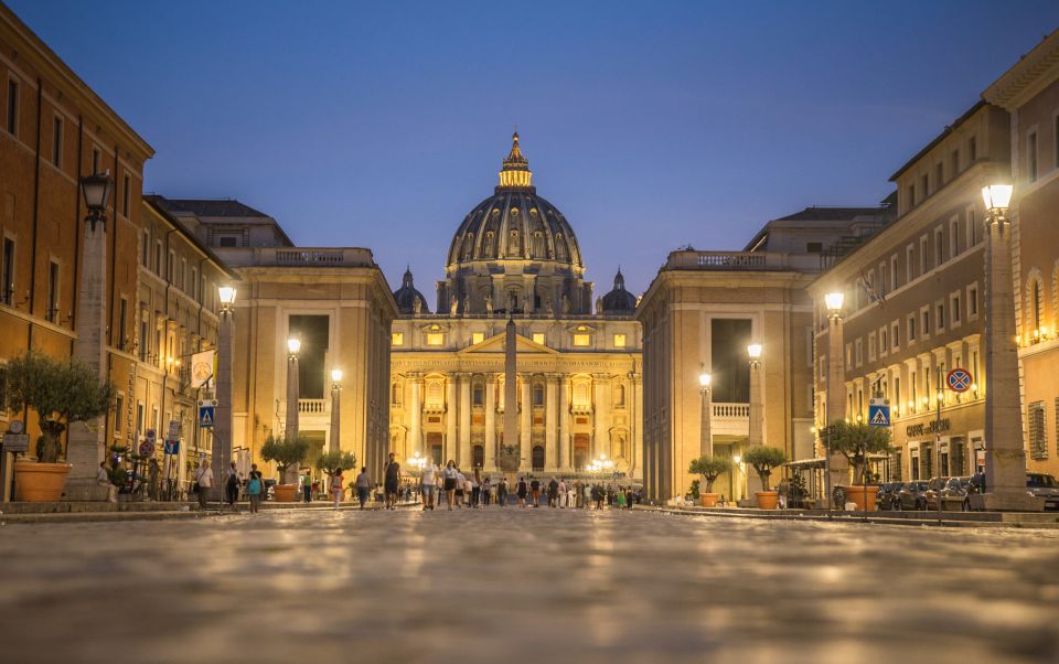 Rome: Small-Group Night Tour with Pizza and Gelato - Trevi Fountain and St. Peter’s Basilica: The Wish and the Finale