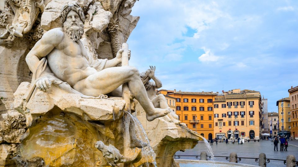 Rome: Squares and Fountains Walking Guided Tour - Hidden Alleys to Ponte Sant’Angelo and the Castello View