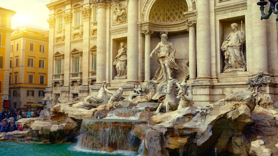 Rome: Squares and Fountains Walking Guided Tour - Trevi Fountain Myths, Short Stop Smart Seeing, and Photo Timing