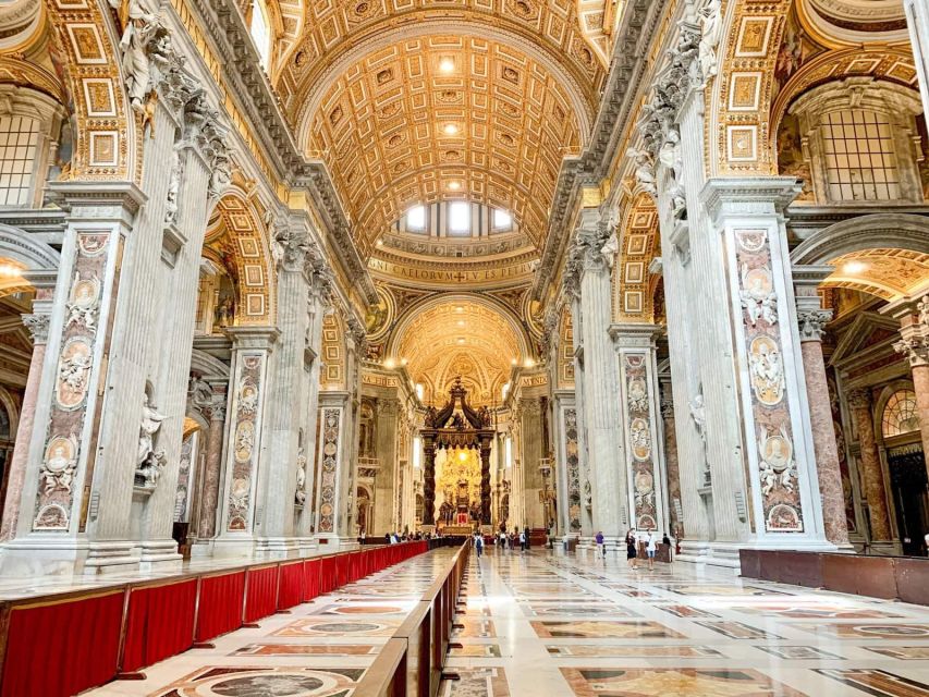 Rome: St. Peter's Basilica and Papal Tombs Walking Tour - St. Peter’s Square: Bernini’s Design and the Egyptian Obelisk