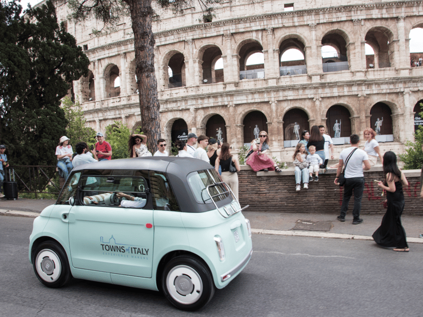 Rome: "The Unmissable" Fiat Topolino Eco-Chic Adventure! - Key highlights you’ll feel right away