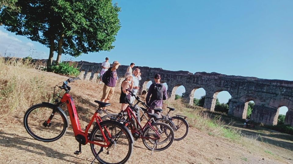 Rome: Tour by Top E-bike Ancient Appian Way Catacombs Aqueducts - The real draw: Appian Way on e-bike, not just a stop on a map