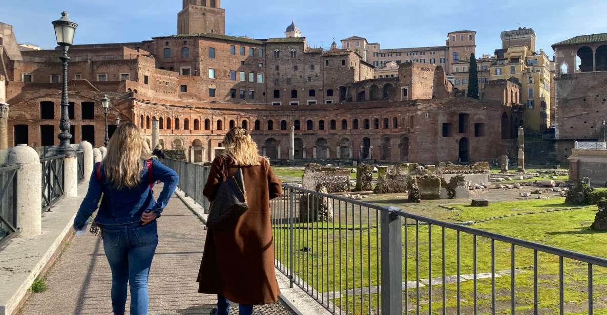 Rome: Trajan Markets Experience with Multimedia Video - Meeting at Touristation Aracoeli: Easy to Find, Fast to Start