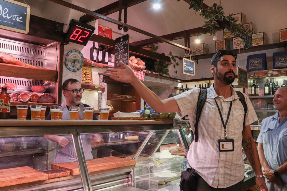 Rome: Trastevere and Campo de Fiori Food Tour - Campo de’ Fiori tasting energy: walk, look, and eat