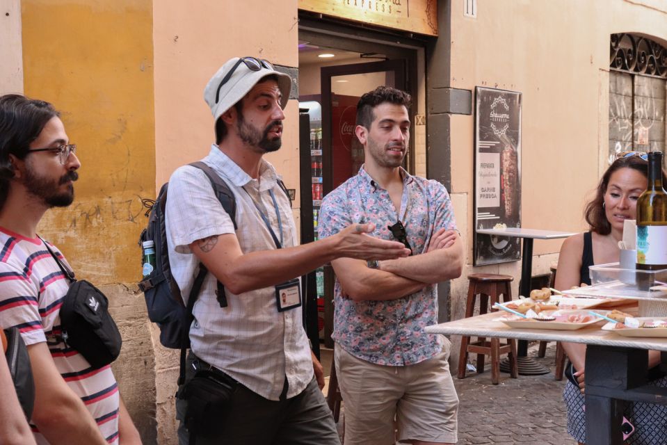 Rome: Trastevere and Campo de Fiori Food Tour - Meeting by Piazza Farnese: arrive ready to walk