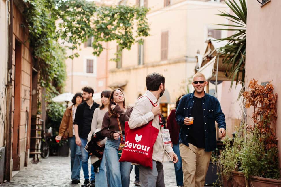 Rome: Trastevere Food, Wine & Spritz Evening Tour - Suppli Roma and Bar San Calisto: Street Food Meets Aperitivo