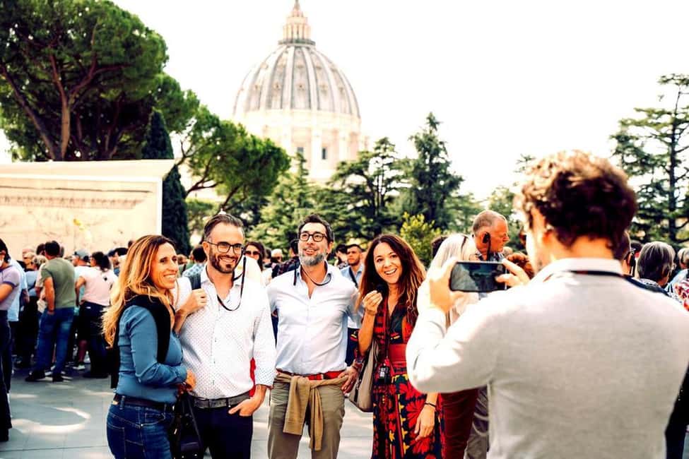 Rome: Vatican & Sistine Chapel Tour + Optional Colosseum - Meeting at Viale Vaticano 100 Without Stress