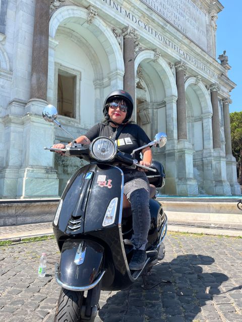 Rome: Vespa Self-Drive Tour with Gelato - Key points before you go