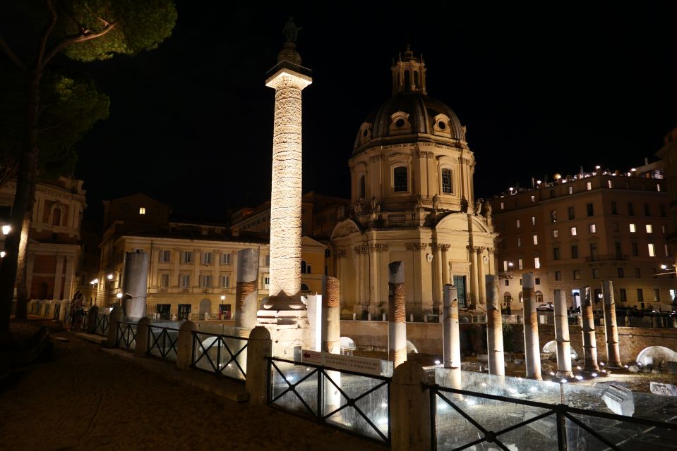 Rome: Wonders of Ancient Rome at Dusk - Trajan’s Forum and the Column of Trajan: Photo Moment With Meaning
