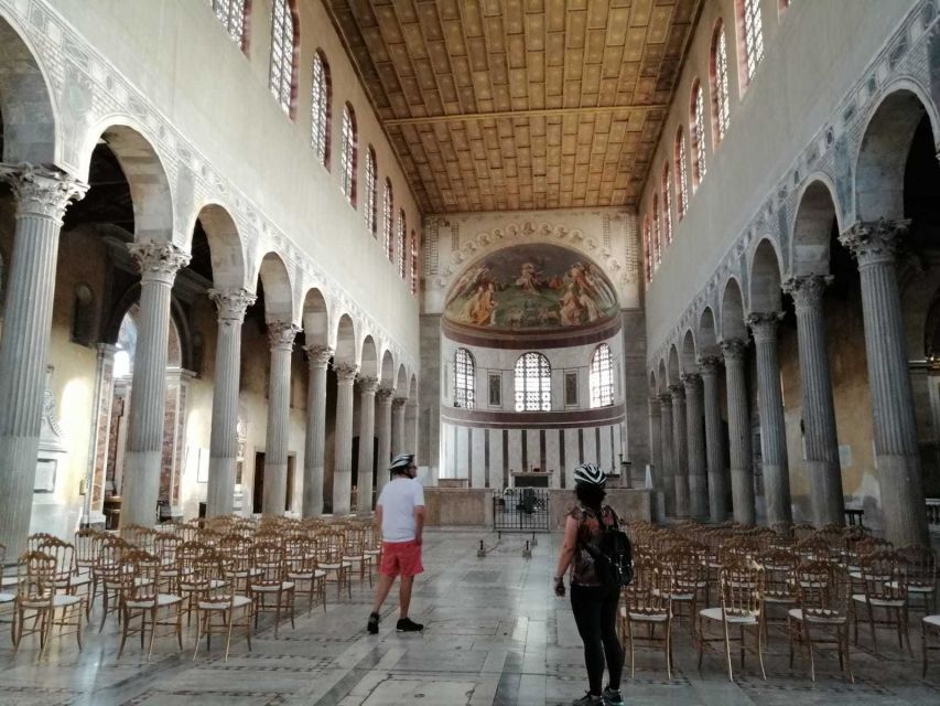 Rome:Appian Way E-bike Tour, Catacombs, Aqueducts & Transfer - Catacombs and “how long is enough underground?”